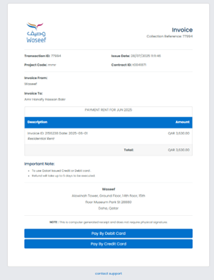 ProptekPay Branded Invoices